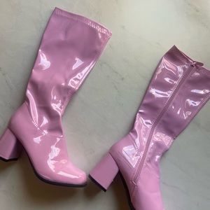 Pink Go Go Boots